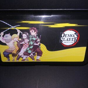 Demon Slayer Bento Box Black Rectangle Food Storage Container Anime